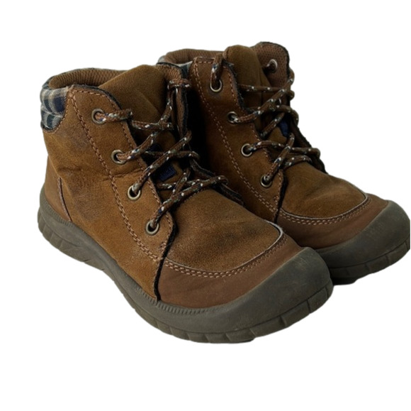OshKosh B'gosh Kids Brown Booties size 12 - Picture 1 of 7